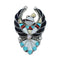 Multicolor Zuni Sterling Silver Thunderbird Pin Pendant JX131157